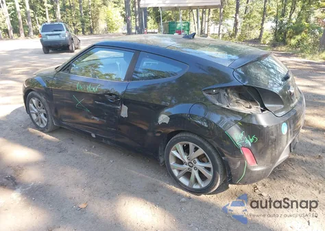 2016 Hyundai Veloster from USA, damaged, VIN KMHTC6AD2GU272055